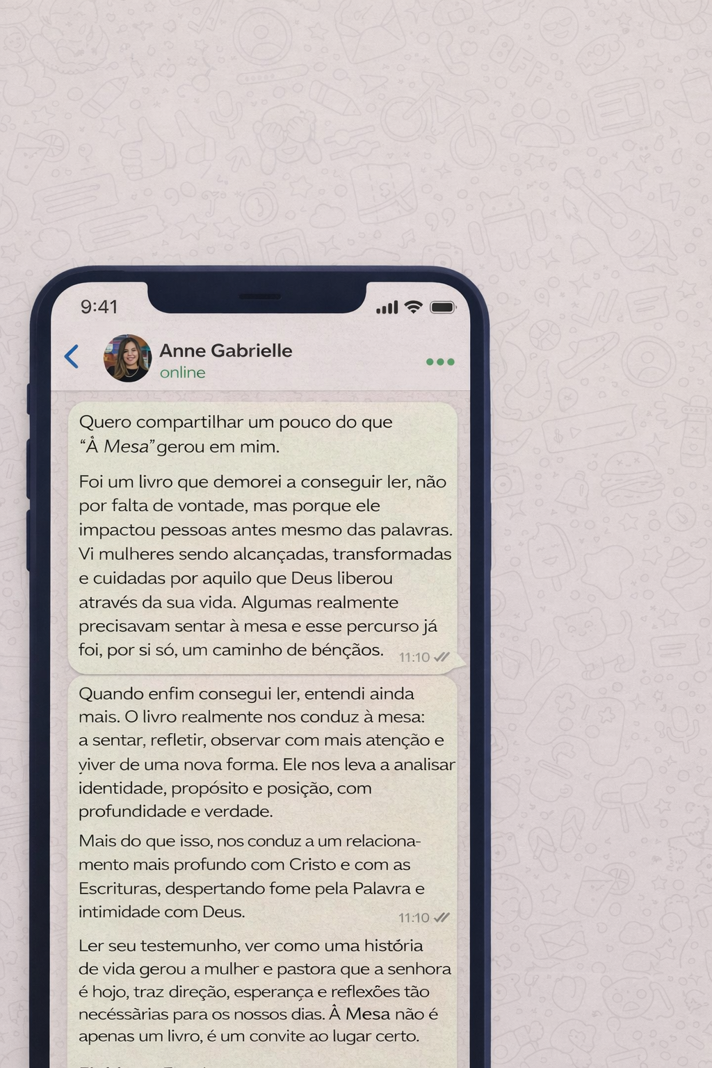 Depoimento de leitora 4